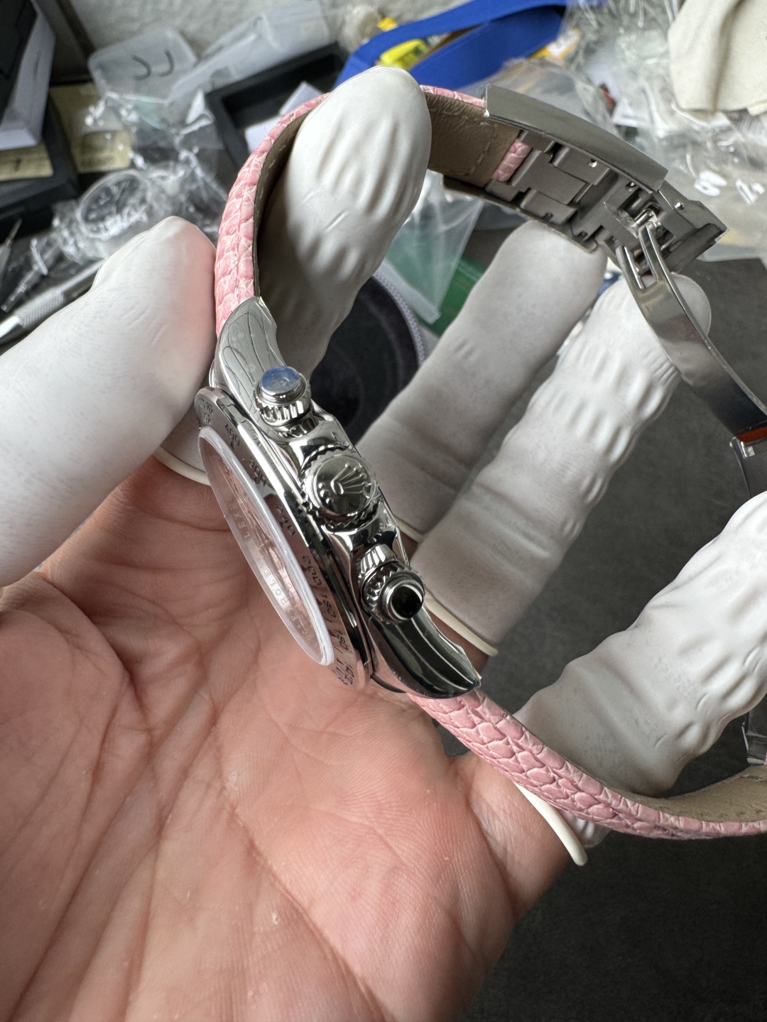 Rolex Wk 4130 ,wukong Sw Watch Dial, Original ,buffwatch Hands Deepwatch Crystal Strap