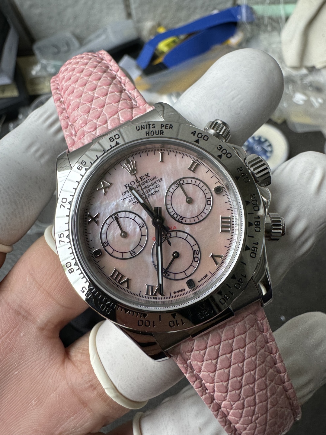 Rolex Wk 4130 ,wukong Sw Watch Dial, Original ,buffwatch Hands Deepwatch Crystal Strap