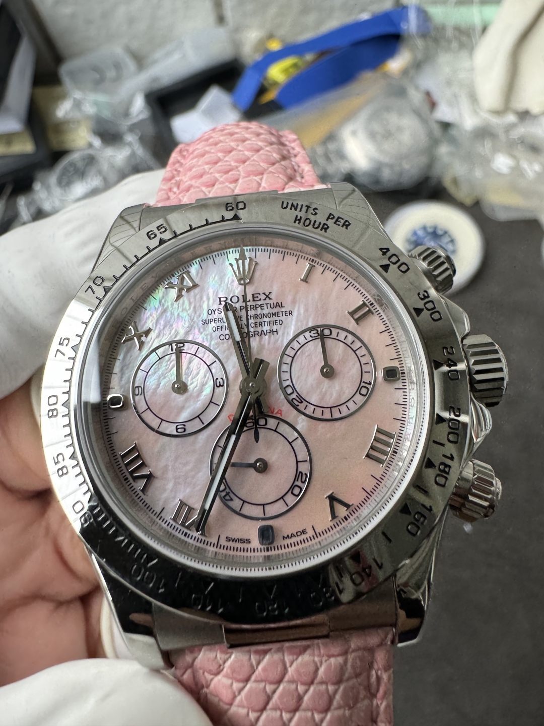 Rolex Wk 4130 ,wukong Sw Watch Dial, Original ,buffwatch Hands Deepwatch Crystal Strap