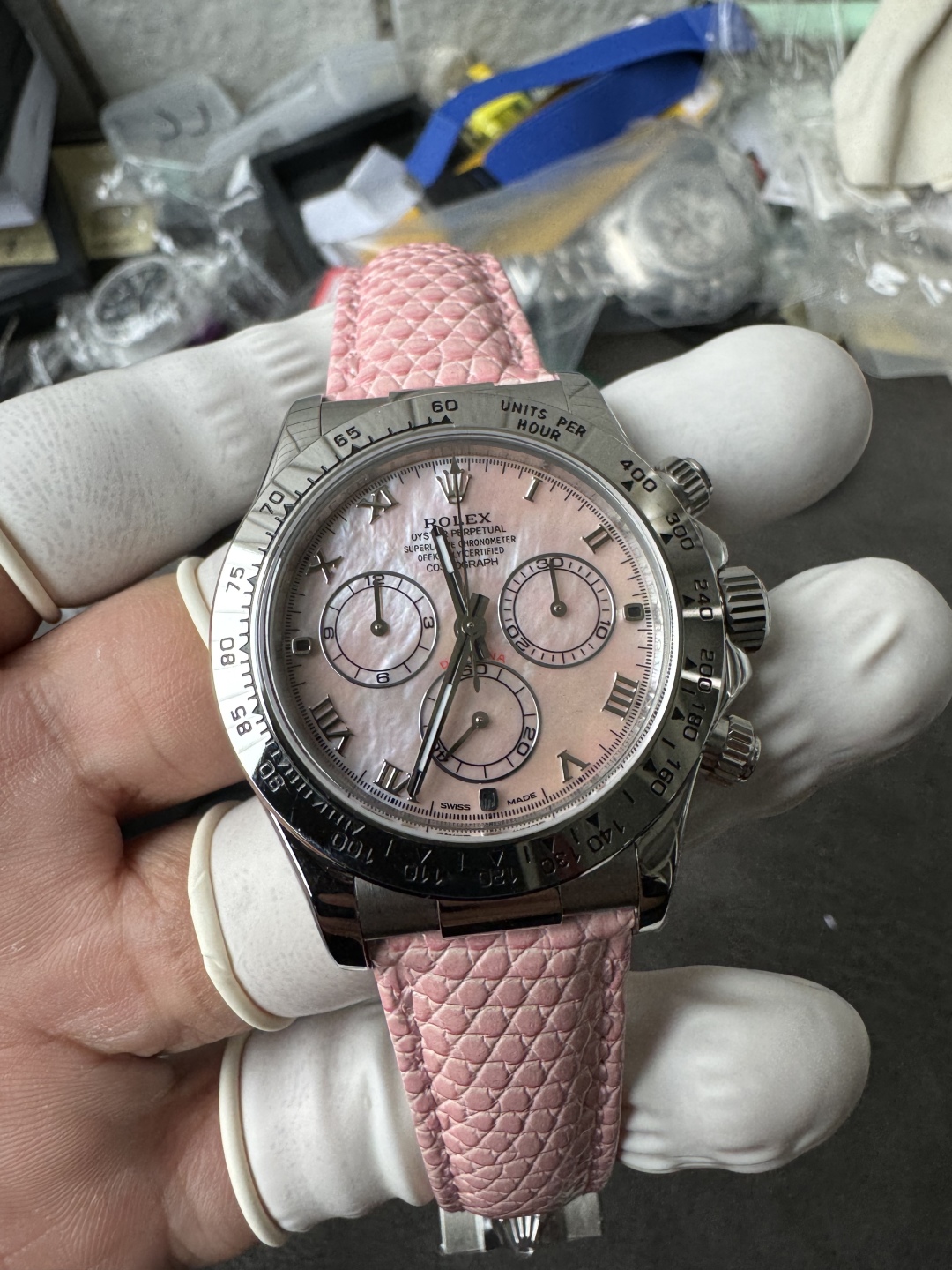 Rolex Wk 4130 ,wukong Sw Watch Dial, Original ,buffwatch Hands Deepwatch Crystal Strap