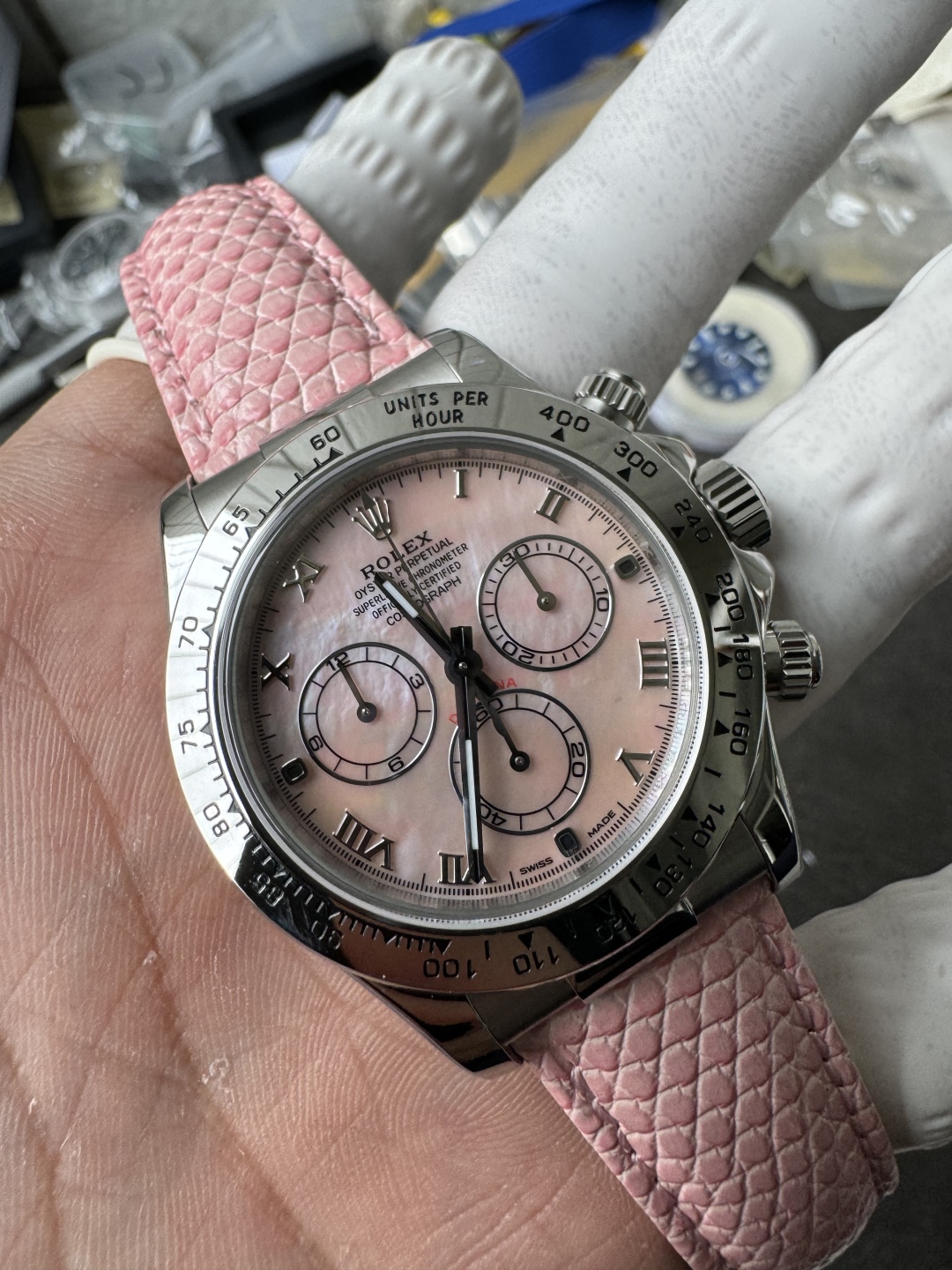 Rolex Wk 4130 ,wukong Sw Watch Dial, Original ,buffwatch Hands Deepwatch Crystal Strap