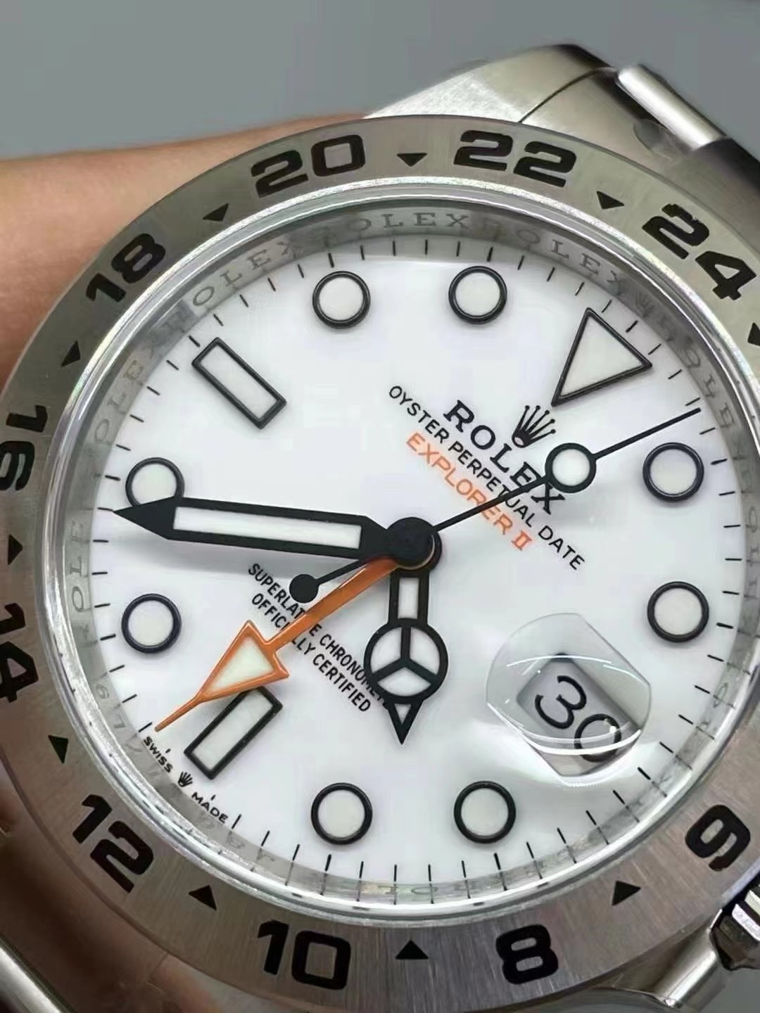 Rolex Clean 226570 2 3285 movement / 126710 movementsize Large Size. 226570-216570 42 mm Watch Hands 2023