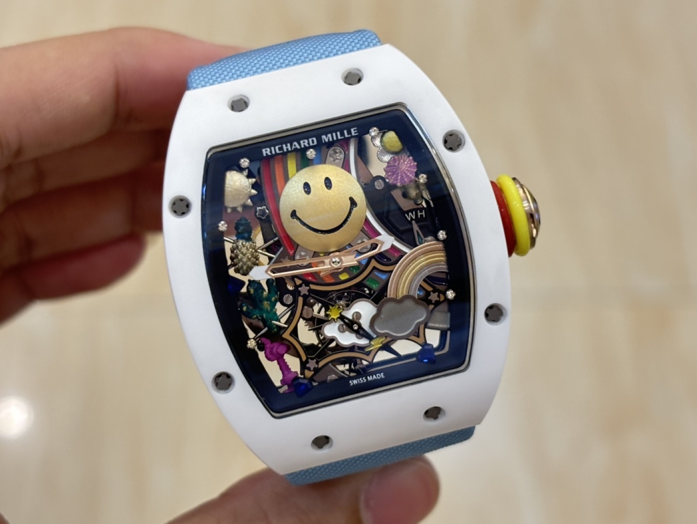 Richard Mille V2 6 Movement Rm 88 Smileyautomatic Winding 3 Movementautomatic Smiley 50 120 25