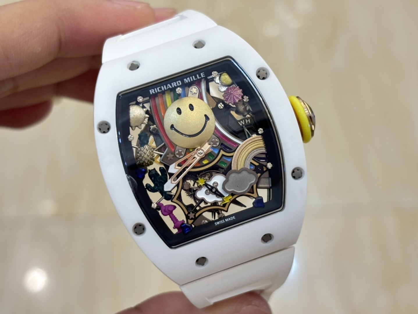 Richard Mille V2 6 Movement Rm 88 Smileyautomatic Winding 3 Movementautomatic Smiley 50 120 25