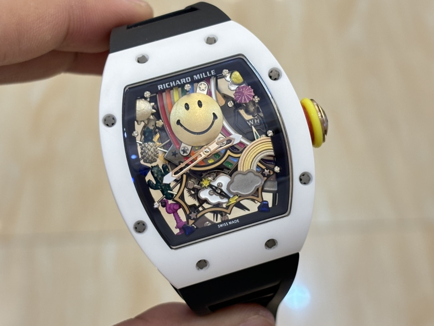 Richard Mille V2 6 Movement Rm 88 Smileyautomatic Winding 3 Movementautomatic Smiley 50 120 25