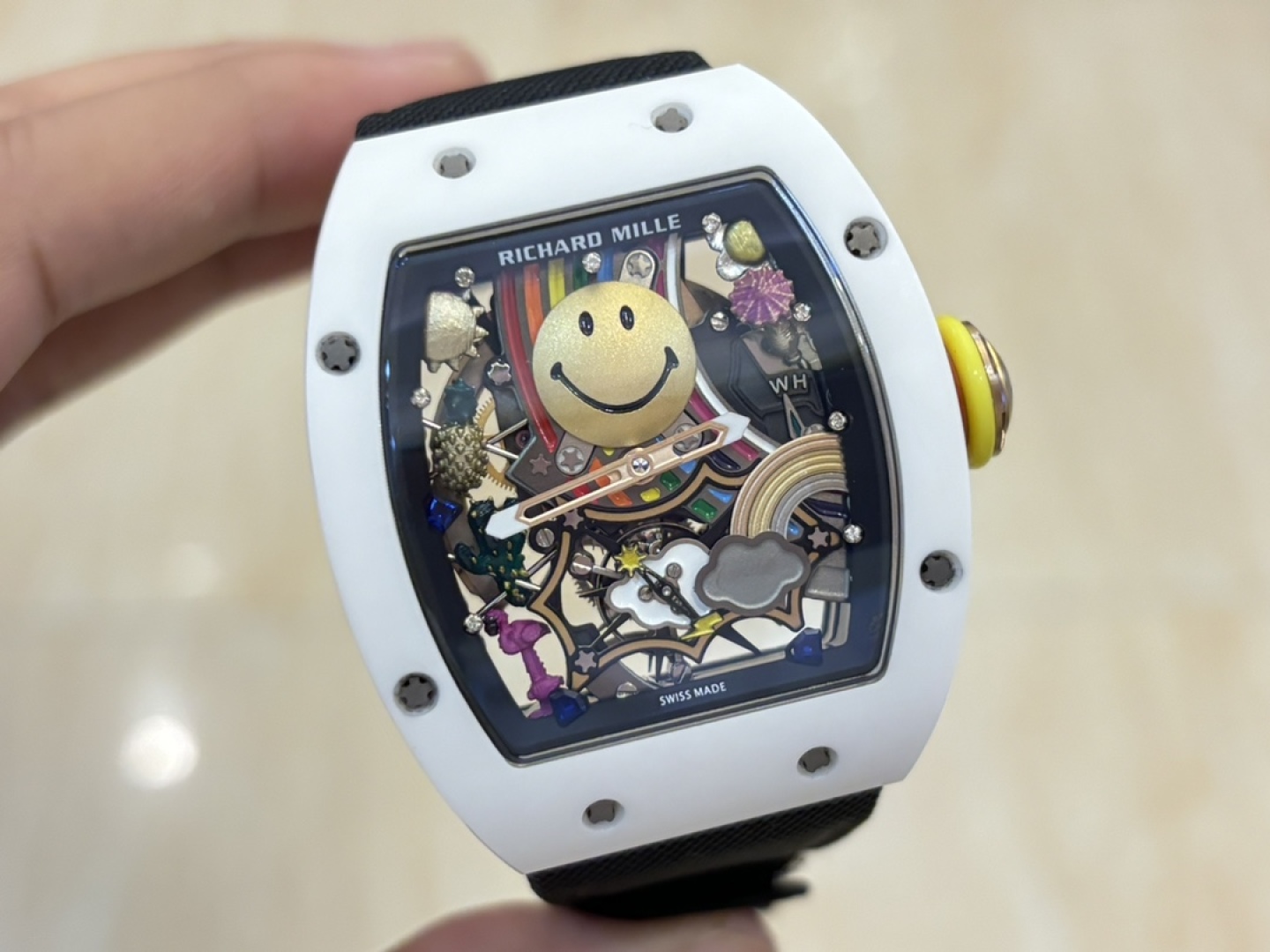 Richard Mille V2 6 Movement Rm 88 Smileyautomatic Winding 3 Movementautomatic Smiley 50 120 25