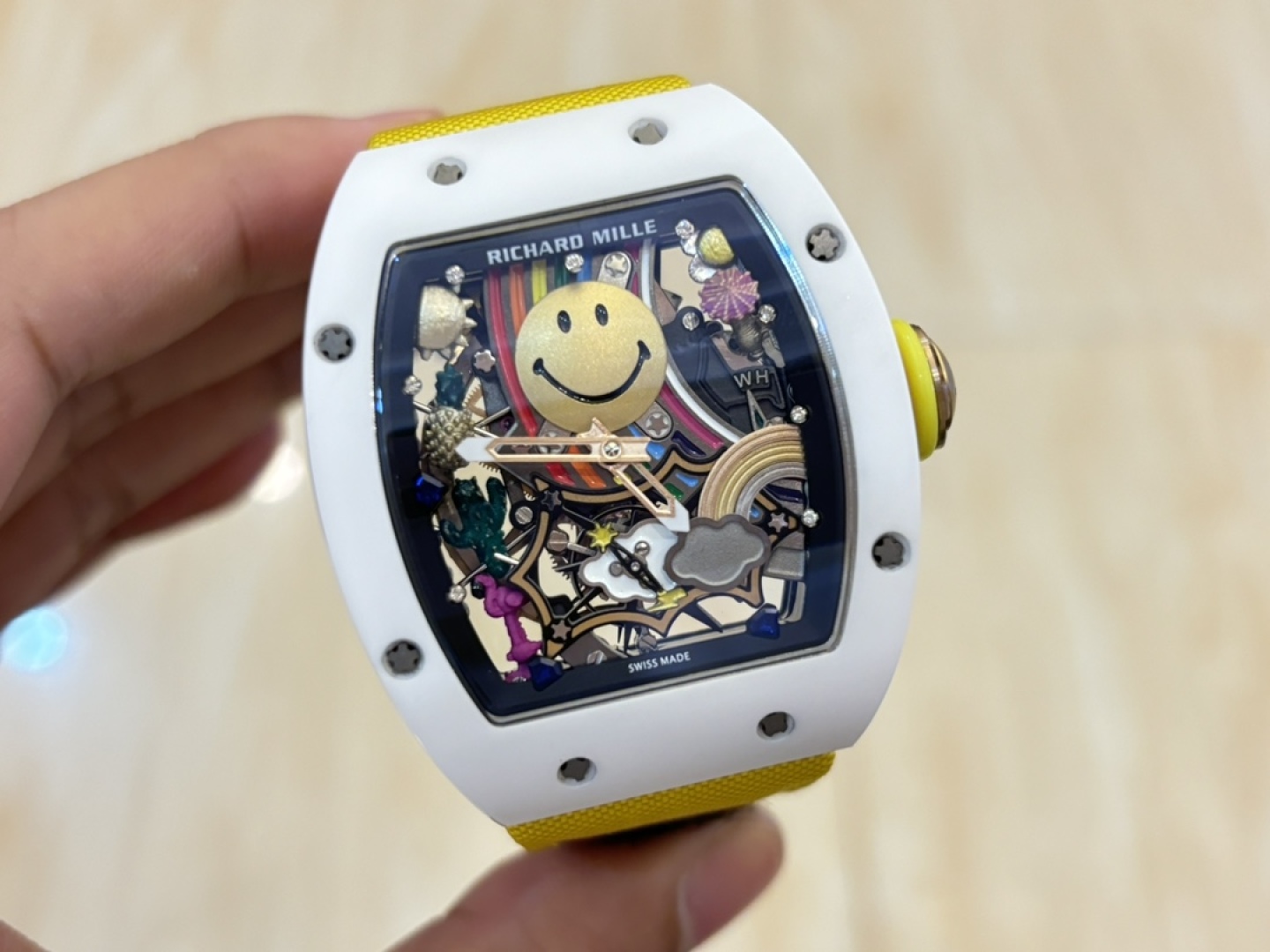 Richard Mille V2 6 Movement Rm 88 Smileyautomatic Winding 3 Movementautomatic Smiley 50 120 25