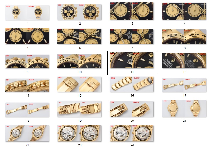 Rolex Clean/c 126508 18k ,c Mold Opening, Luminous /ps: 4131 Watch Hands Clean 4 4130 Case Strap 10w