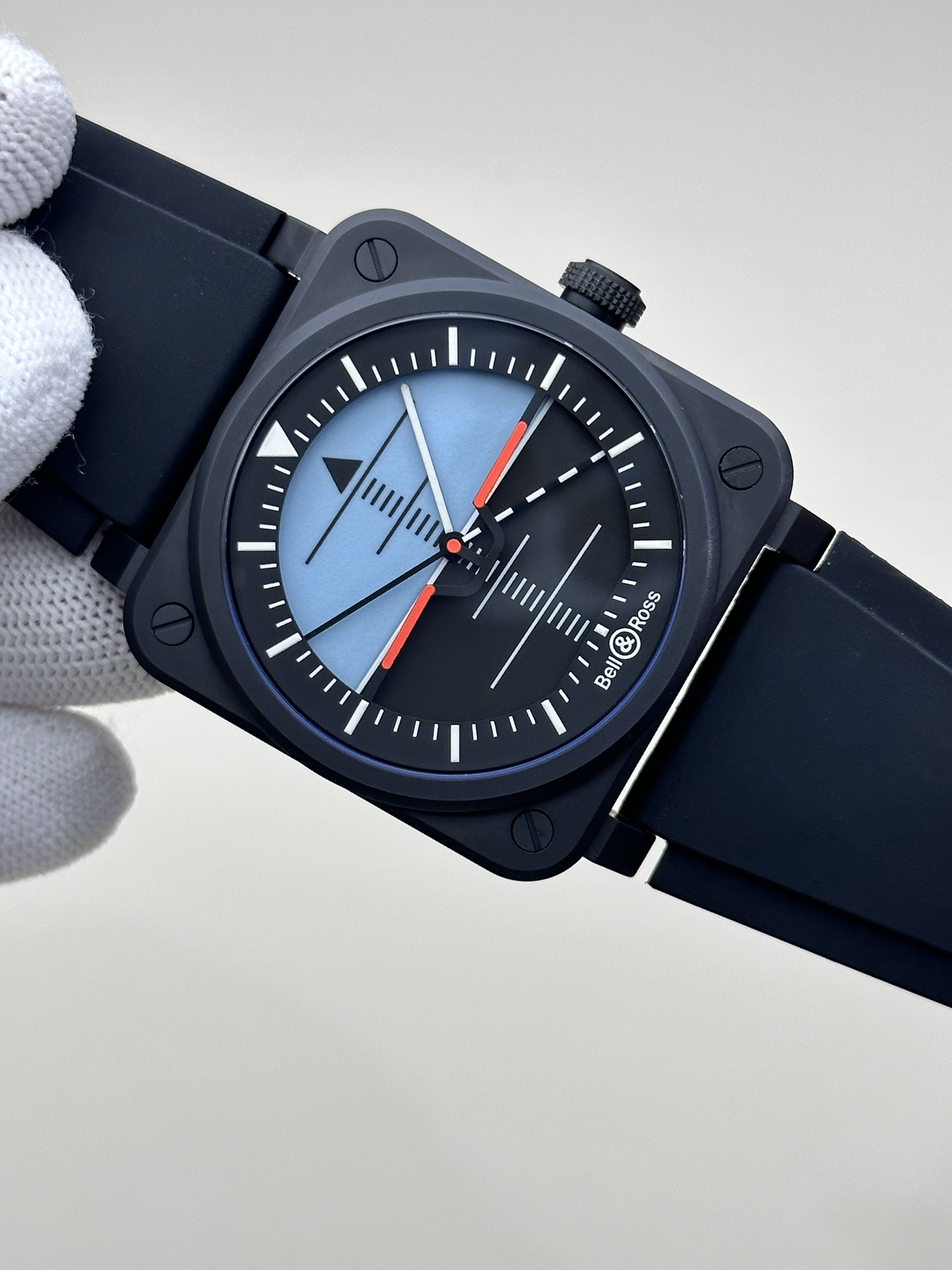 Br-03 Horizon Ceramic Br Bellross Sw300 movement. 100 Citizengos5 Eta 2892 Watch Dial:luminous X1 Super-luminova .super-luminovaluminous Luminous Markers. 41x 06 Ceramic.waterproof100 Canvas Strap