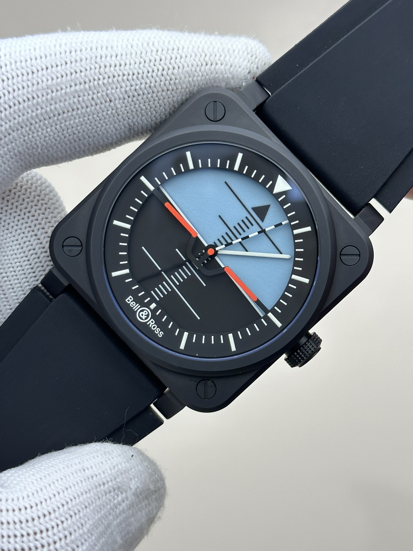 Br-03 Horizon Ceramic Br Bellross Sw300 movement. 100 Citizengos5 Eta 2892 Watch Dial:luminous X1 Super-luminova .super-luminovaluminous Luminous Markers. 41x 06 Ceramic.waterproof100 Canvas Strap