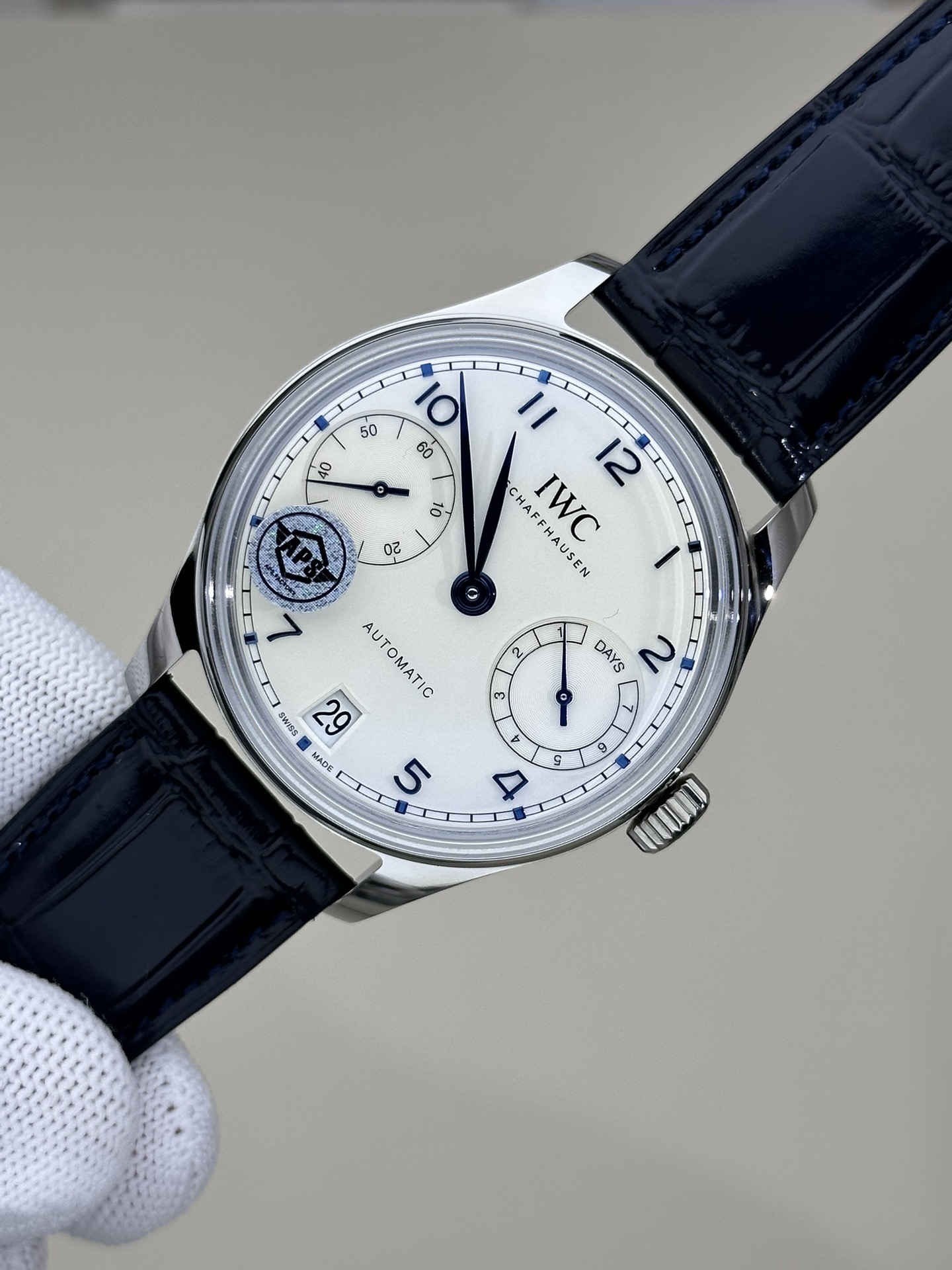 Iwc Aps 2024 Case Diameter Watch Hands Dna. 1 4 Thickness 13 2 3 Dial: ,new Style 9 Markers