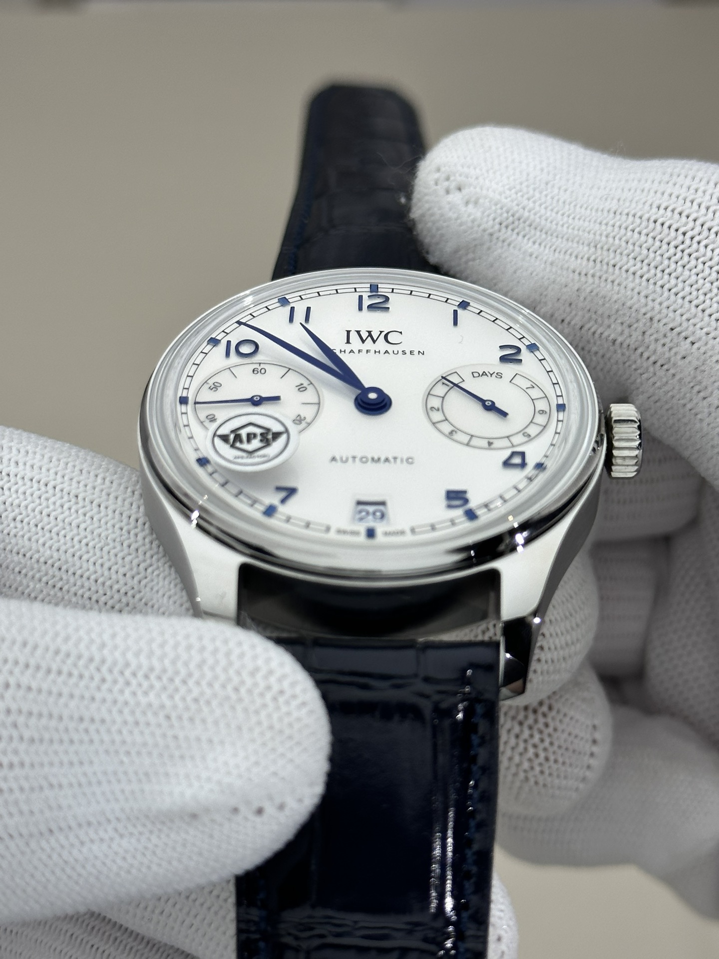 Iwc Aps 2024 Case Diameter Watch Hands Dna. 1 4 Thickness 13 2 3 Dial: ,new Style 9 Markers