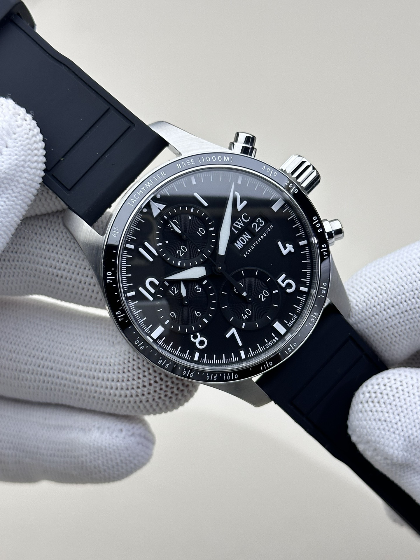 Iwc Bls 41 mm size 43sizeiwc easx-changesteel Strap, Watch Steel Mold Opening 1 316 Opening,size 20 43 21 2 New Style41 3 Movement Asia7750 69385automatic Winding Case Sapphire Crystalwatch Crystal, 4 Dial 5 easx-change, Strapsteel Original 6