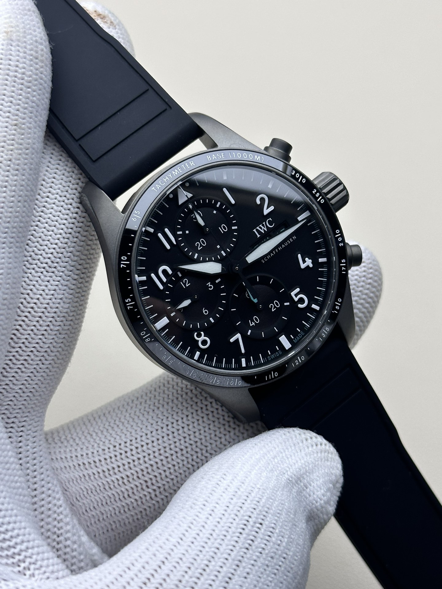 Iwc Bls 41 mm size 43sizeiwc easx-changesteel Strap, Watch Steel Mold Opening 1 316 Opening,size 20 43 21 2 New Style41 3 Movement Asia7750 69385automatic Winding Case Sapphire Crystalwatch Crystal, 4 Dial 5 easx-change, Strapsteel Original 6