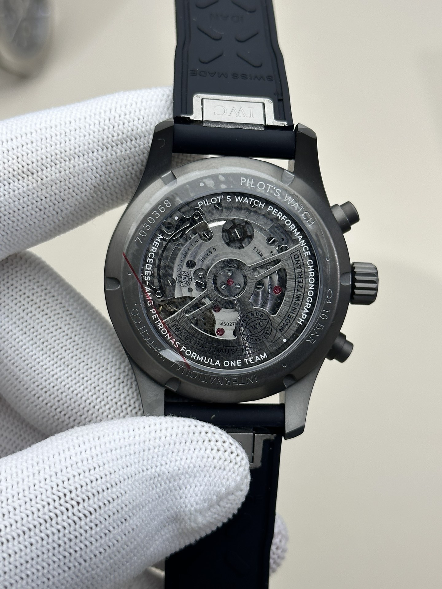 Iwc Bls 41 mm size 43sizeiwc easx-changesteel Strap, Watch Steel Mold Opening 1 316 Opening,size 20 43 21 2 New Style41 3 Movement Asia7750 69385automatic Winding Case Sapphire Crystalwatch Crystal, 4 Dial 5 easx-change, Strapsteel Original 6