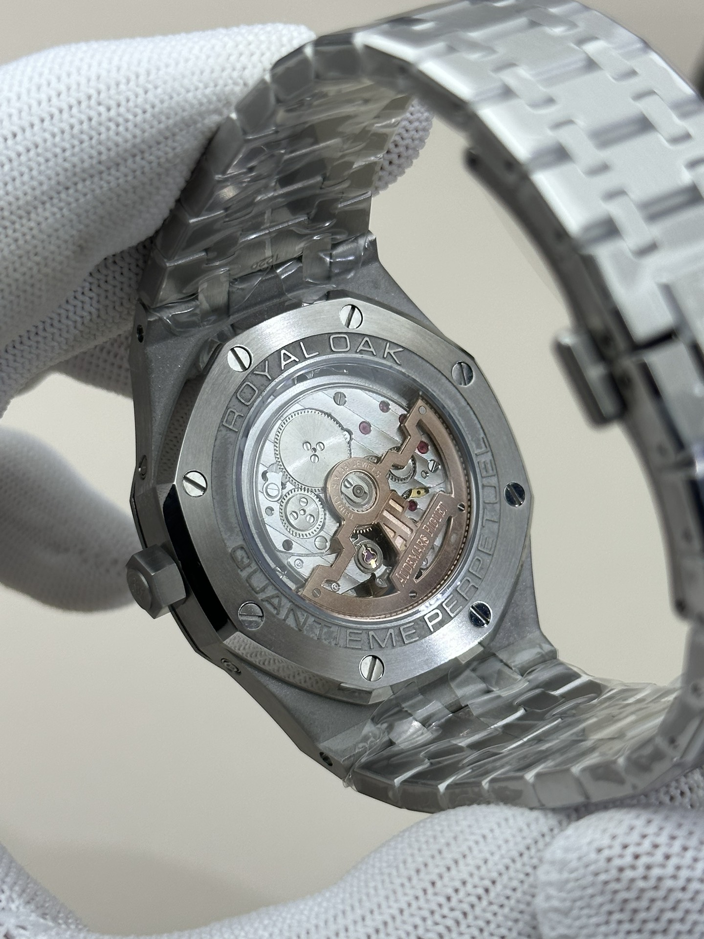 Audemars Piguet Bbraudemars :26574st.oo.1220st.03 Watch Case, 316l ,diameter41 .thickness11.4 mm Dial grande Tapisserie Hands Luminous 9015 Calibre 5134automatic Windingmovement