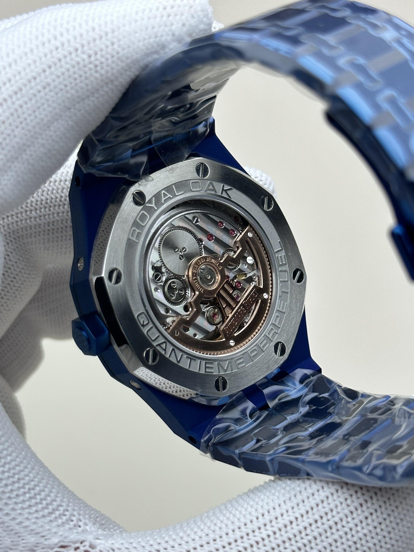 Audemars Piguet Bbraudemars :26574st.oo.1220st.03 Watch Case, 316l ,diameter41 .thickness11.4 mm Dial grande Tapisserie Hands Luminous 9015 Calibre 5134automatic Windingmovement