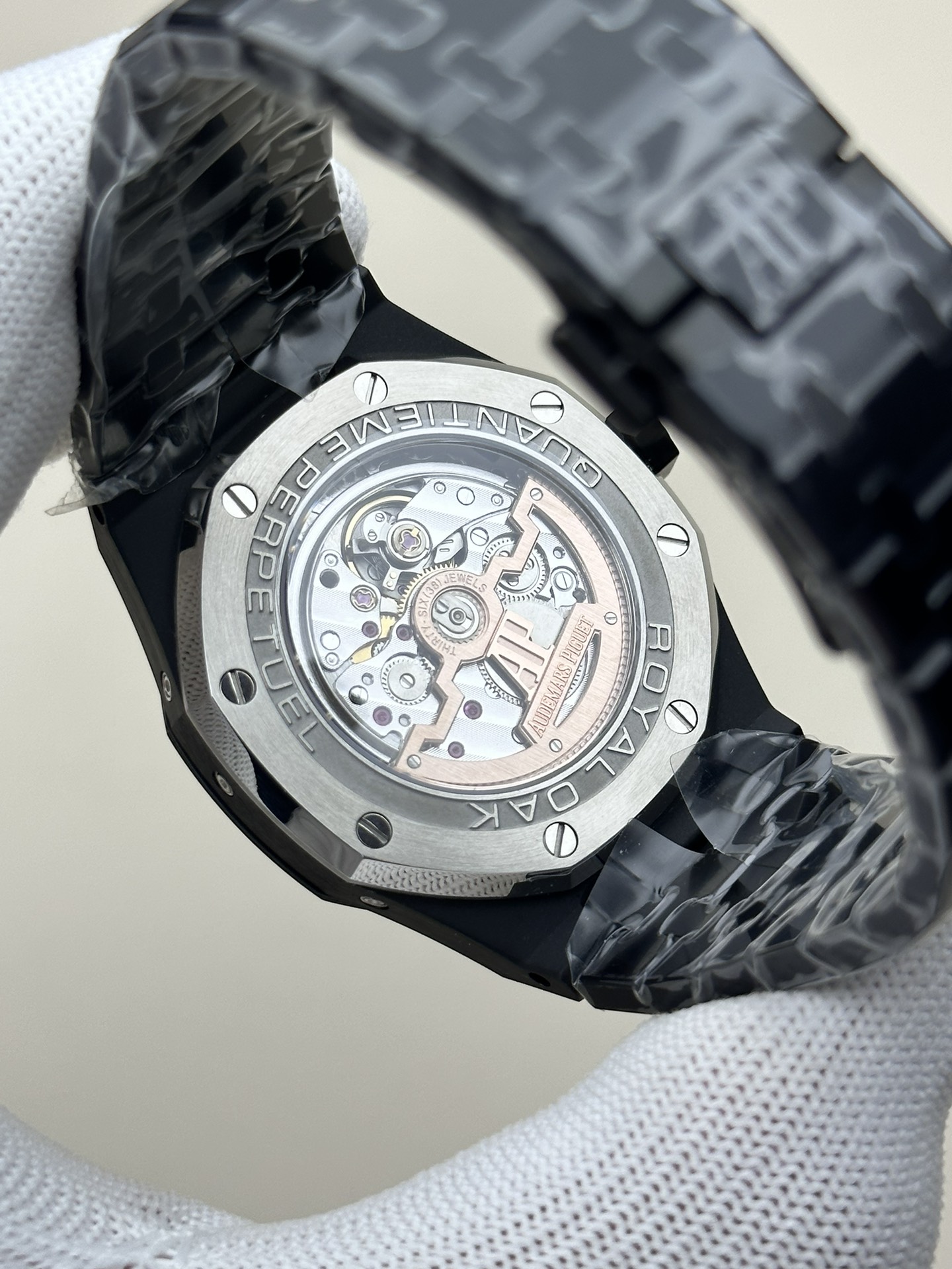 Audemars Piguet Bbraudemars :26574st.oo.1220st.03 Watch Case, 316l ,diameter41 .thickness11.4 mm Dial grande Tapisserie Hands Luminous 9015 Calibre 5134automatic Windingmovement