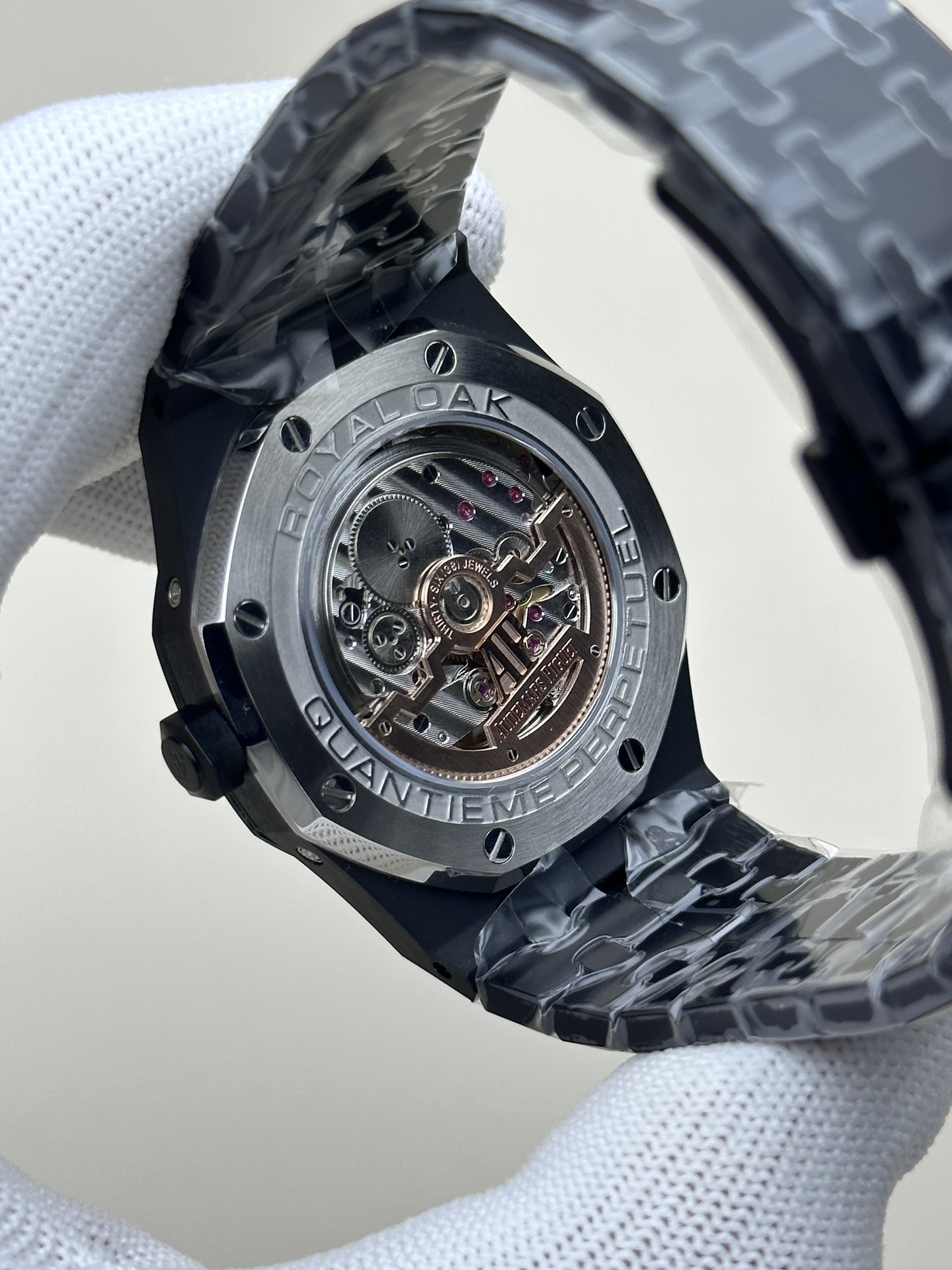 Audemars Piguet Bbraudemars :26574st.oo.1220st.03 Watch Case, 316l ,diameter41 .thickness11.4 mm Dial grande Tapisserie Hands Luminous 9015 Calibre 5134automatic Windingmovement