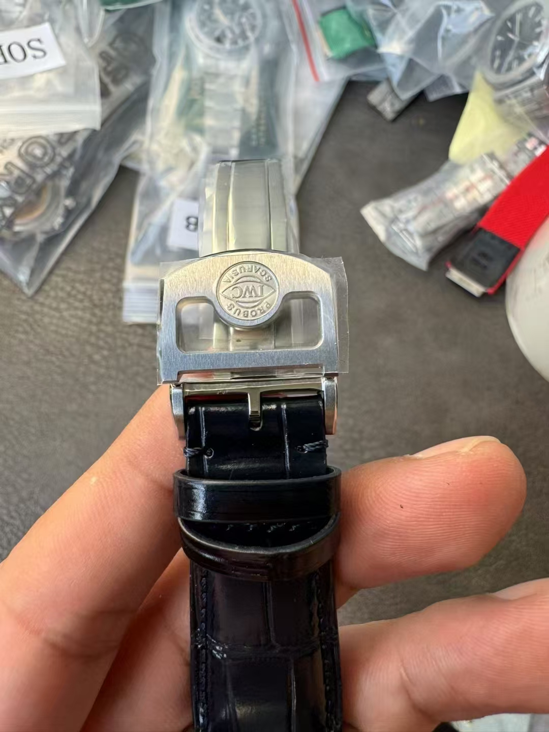 Iwc Aps 2024 Case Diameter Watch Hands Dna. 1 4 Thickness 13 2 3 Dial: ,new Style 9 Markers