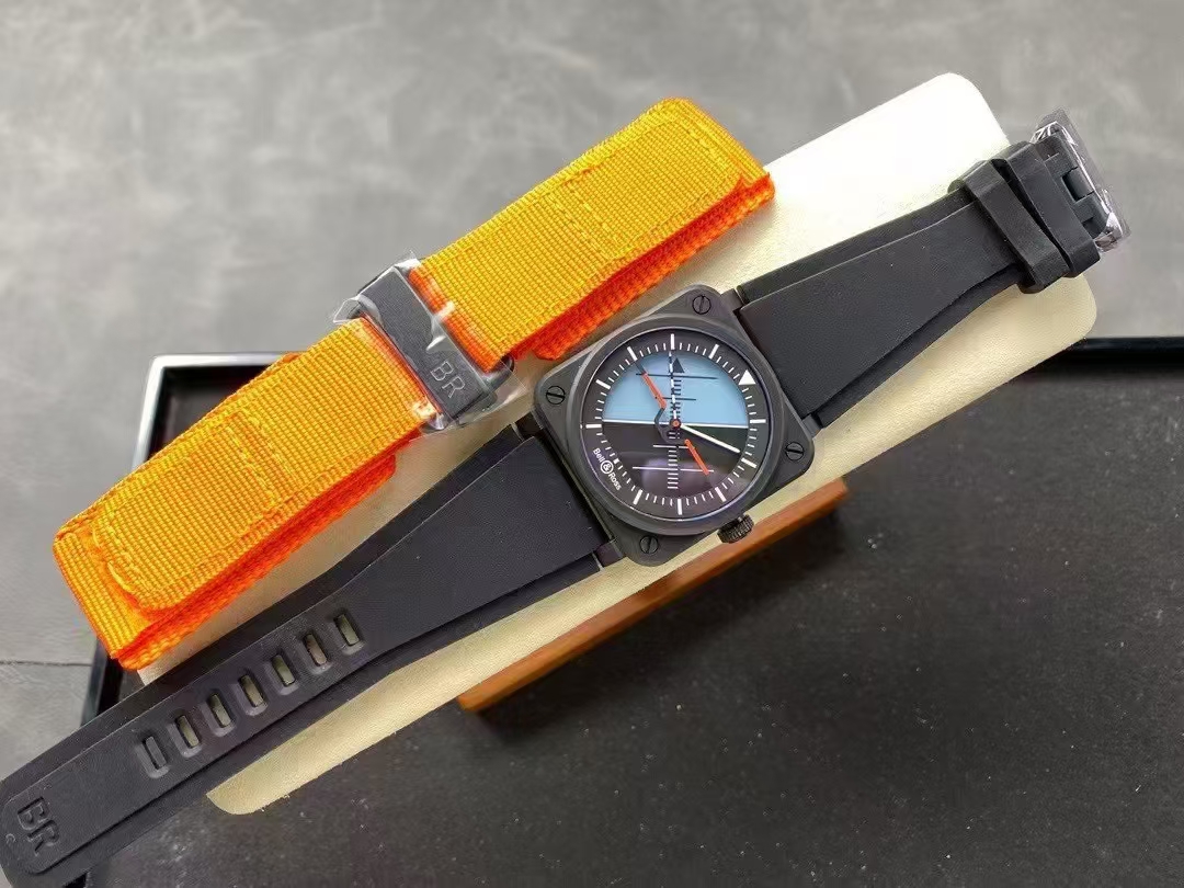 M Bellross Vs Br-03 Horizon Ceramic Br Sw300 movement. 100 Citizengos5 Eta 2892 Watch Dial:luminous X1 Super-luminova .super-luminovaluminous Luminous Markers. 41x 06 Ceramic.waterproof100 Canvas Strap