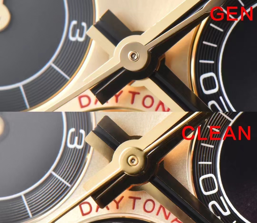 Rolex Clean /c Rolex116518 116518 Mold Opening Watch Markers Original. Case 4 750/ 116500 C Arwatch Clasp. Steel Strap