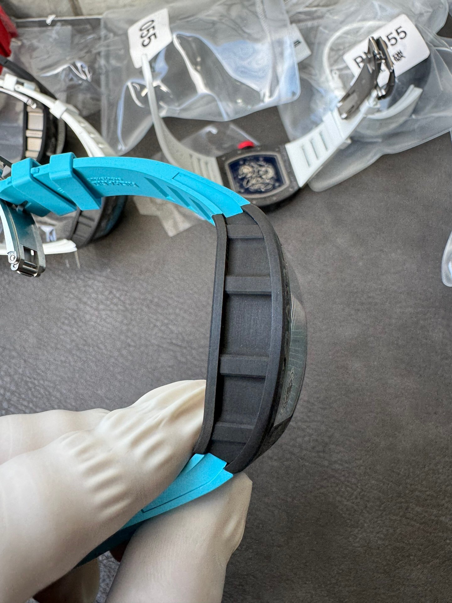 Richard Mille Apsnew Stylerm055 Stylerm055 Titanium Movementrmul2, Movement,watch Case,watch Strap 1 Movement: Rmul2, 2 Watch Case: Ntptwatch 3 Mold Opening 4 5 6 Clasp:watch Clasp Aps