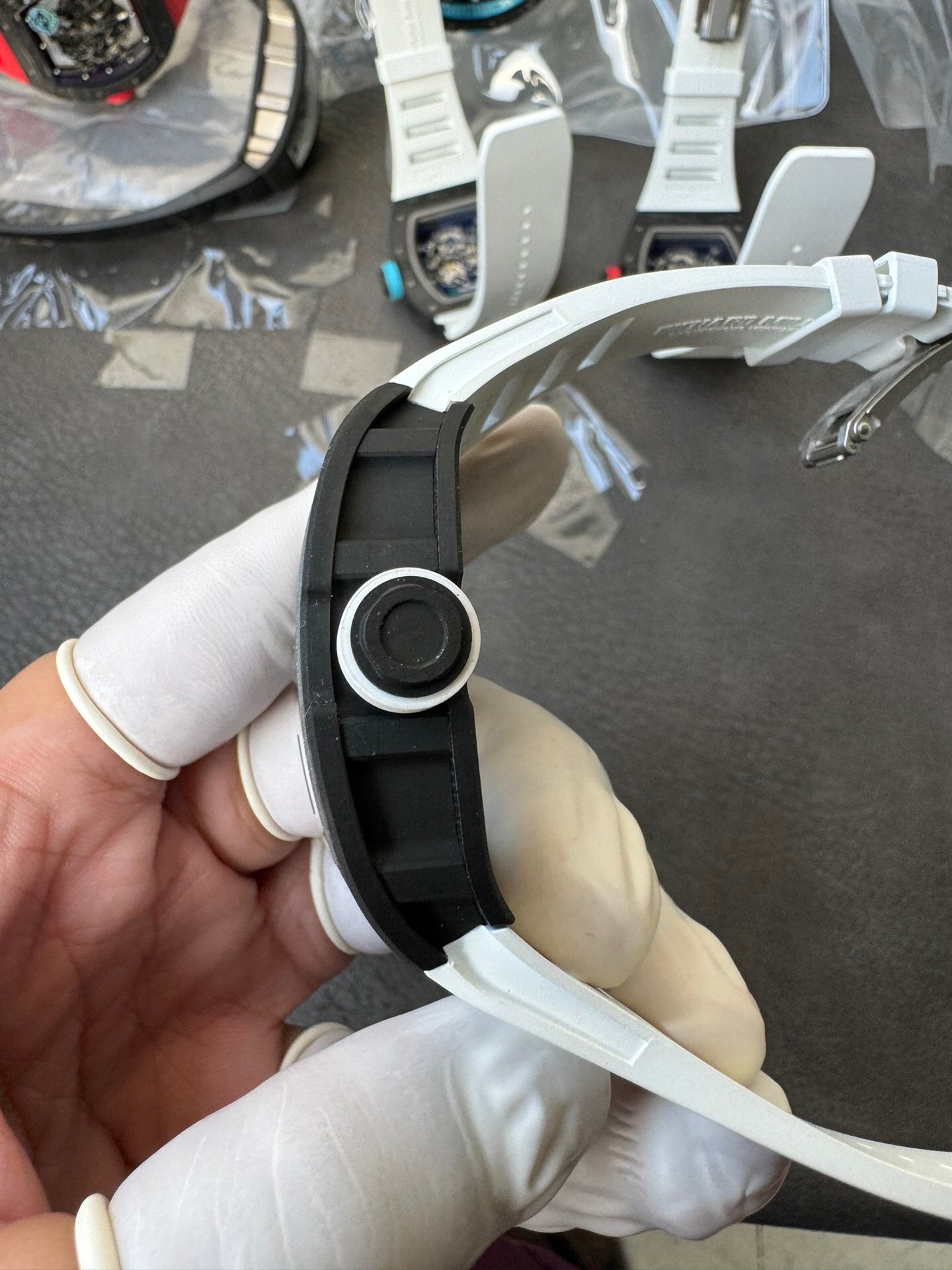 Richard Mille Apsnew Stylerm055 Stylerm055 Titanium Movementrmul2, Movement,watch Case,watch Strap 1 Movement: Rmul2, 2 Watch Case: Ntptwatch 3 Mold Opening 4 5 6 Clasp:watch Clasp Aps