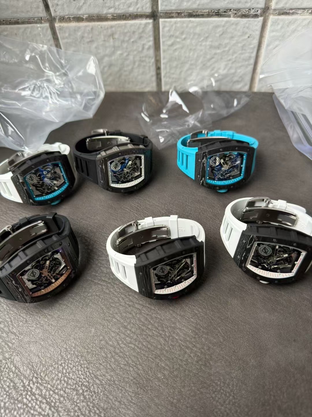 Richard Mille Apsnew Stylerm055 Titanium Movementrmul2, Movement,watch Case,watch Strap 1 Movement: Rmul2, 2 Watch Case: Ntptwatch 3 Mold Opening 4 5 6 Clasp:watch Clasp Aps