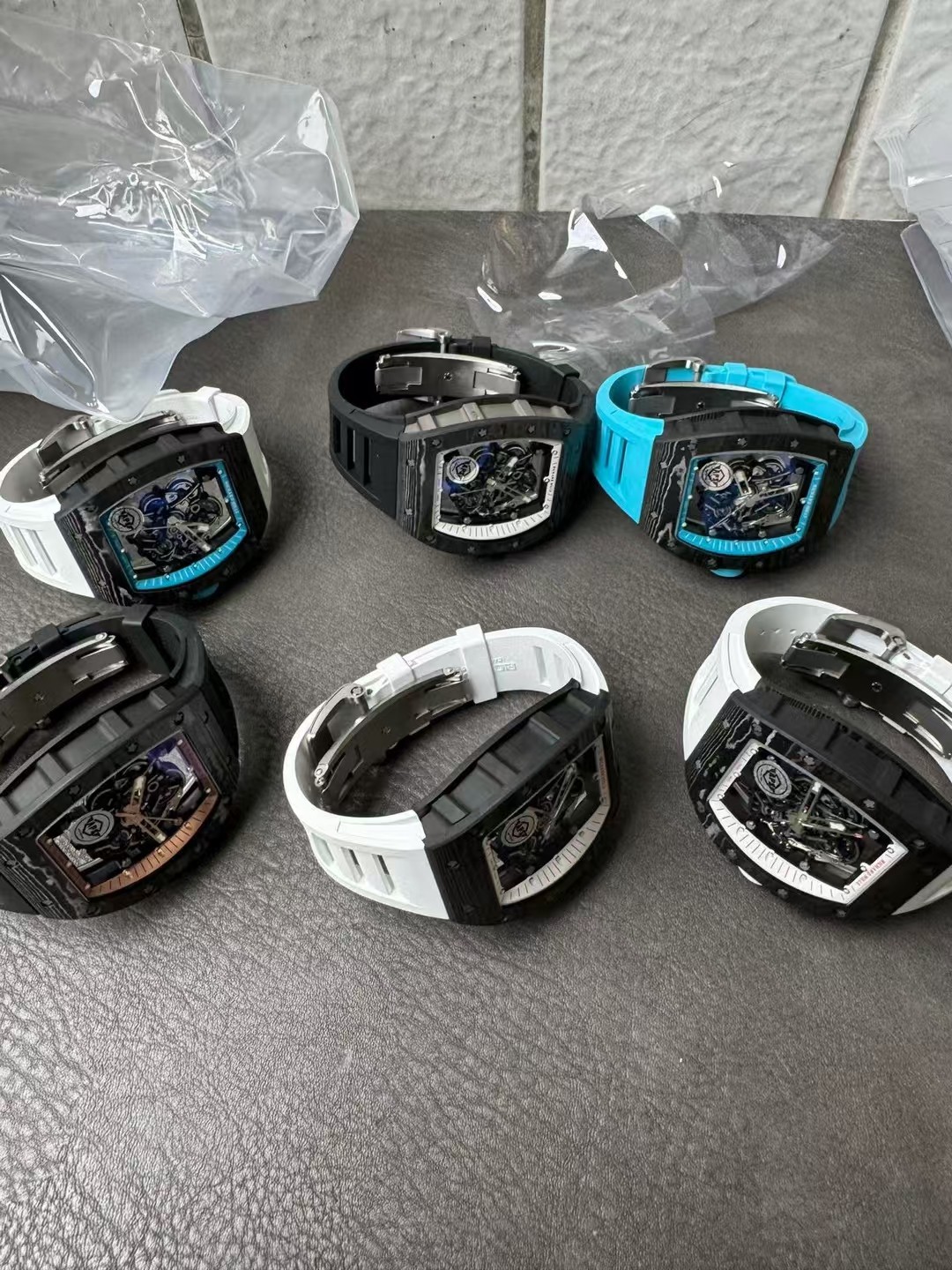 Richard Mille Apsnew Stylerm055 Titanium Movementrmul2, Movement,watch Case,watch Strap 1 Movement: Rmul2, 2 Watch Case: Ntptwatch 3 Mold Opening 4 5 6 Clasp:watch Clasp Aps