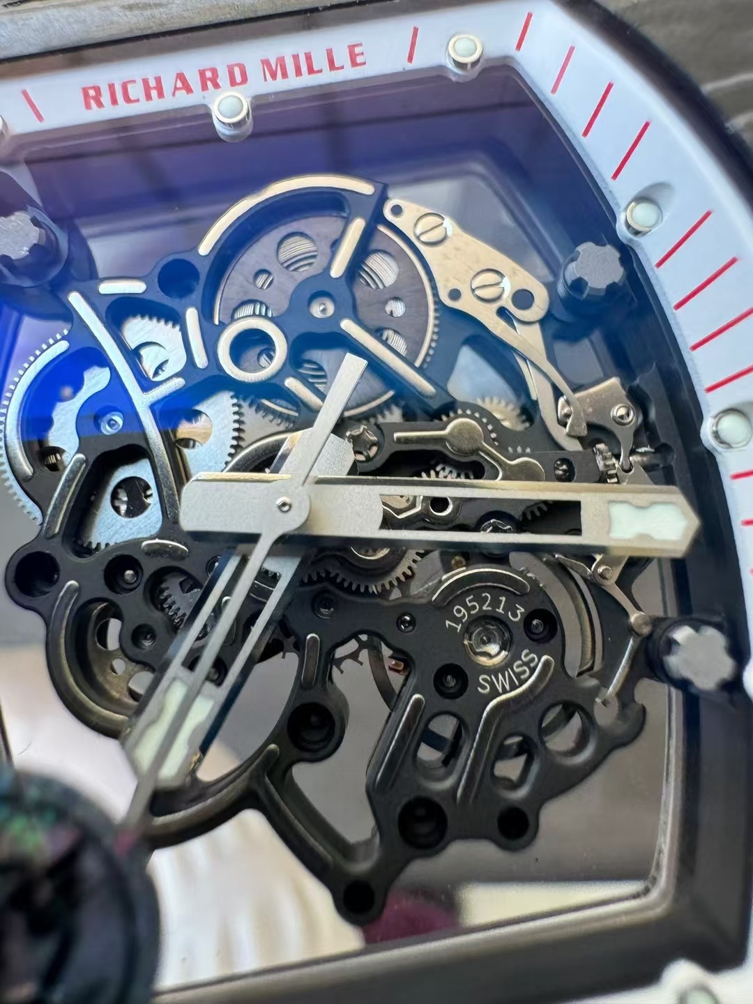 Richard Mille Apsnew Stylerm055 Titanium Movementrmul2, Movement,watch Case,watch Strap 1 Movement: Rmul2, 2 Watch Case: Ntptwatch 3 Mold Opening 4 5 6 Clasp:watch Clasp Aps