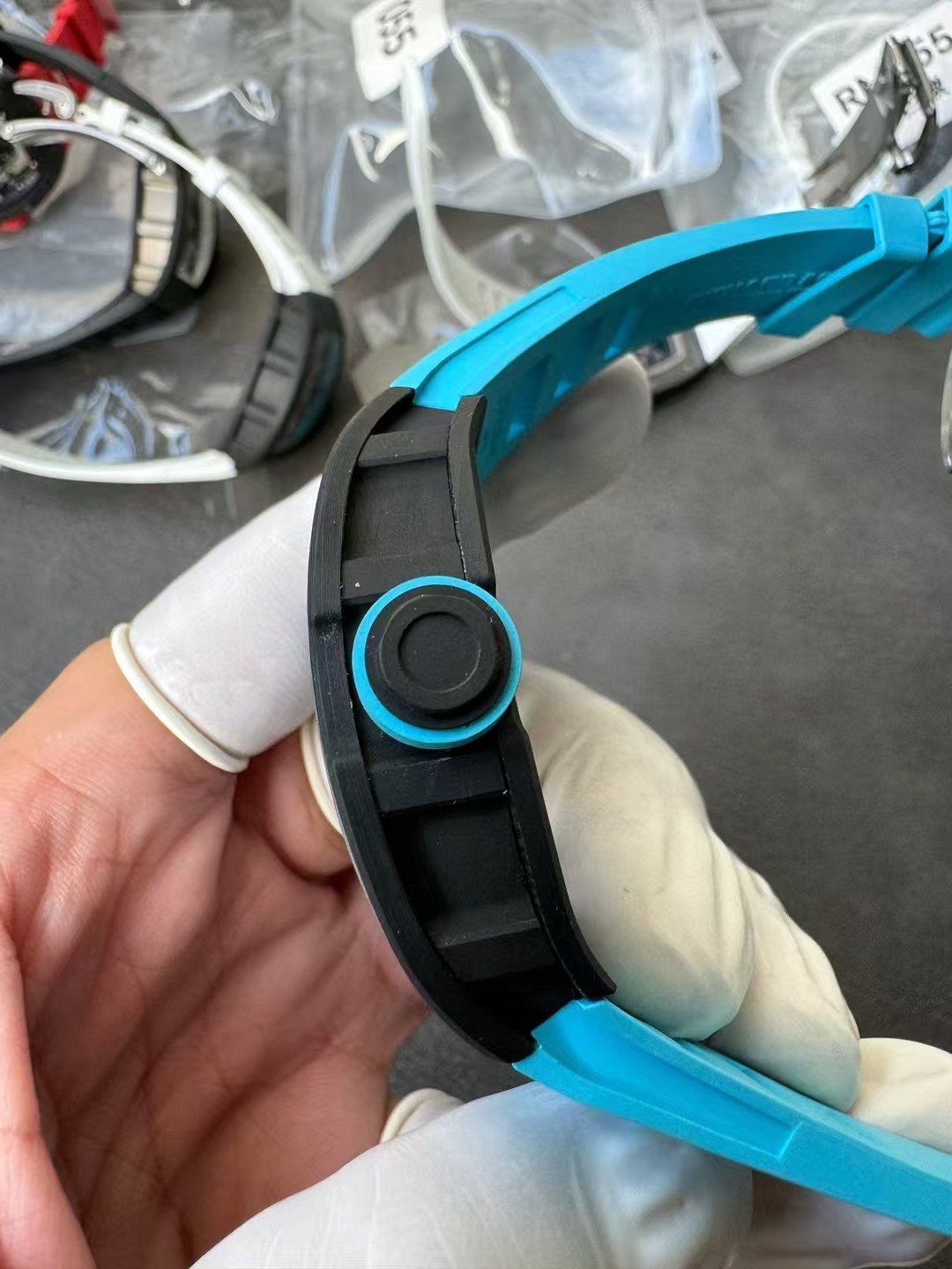 Richard Mille Apsnew Stylerm055 Titanium Movementrmul2, Movement,watch Case,watch Strap 1 Movement: Rmul2, 2 Watch Case: Ntptwatch 3 Mold Opening 4 5 6 Clasp:watch Clasp Aps