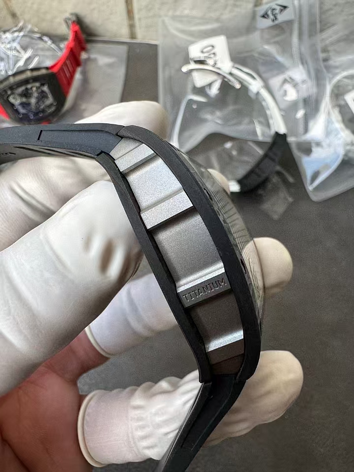 Richard Mille Apsnew Stylerm055 Titanium Movementrmul2, Movement,watch Case,watch Strap 1 Movement: Rmul2, 2 Watch Case: Ntptwatch 3 Mold Opening 4 5 6 Clasp:watch Clasp Aps