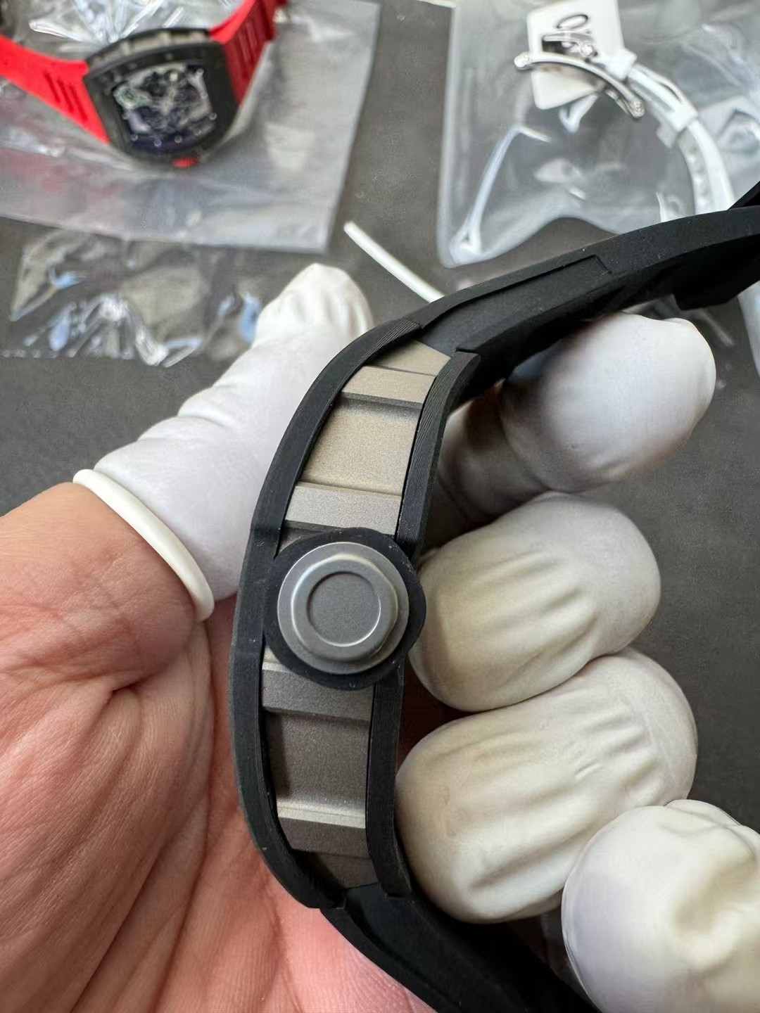 Richard Mille Apsnew Stylerm055 Titanium Movementrmul2, Movement,watch Case,watch Strap 1 Movement: Rmul2, 2 Watch Case: Ntptwatch 3 Mold Opening 4 5 6 Clasp:watch Clasp Aps