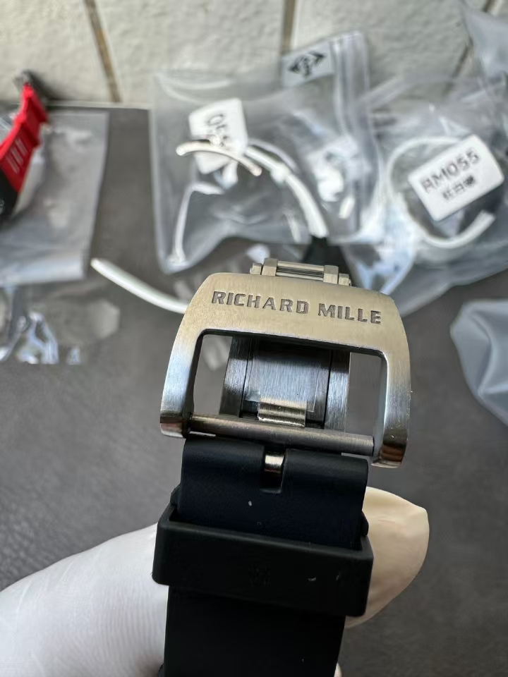 Richard Mille Apsnew Stylerm055 Titanium Movementrmul2, Movement,watch Case,watch Strap 1 Movement: Rmul2, 2 Watch Case: Ntptwatch 3 Mold Opening 4 5 6 Clasp:watch Clasp Aps