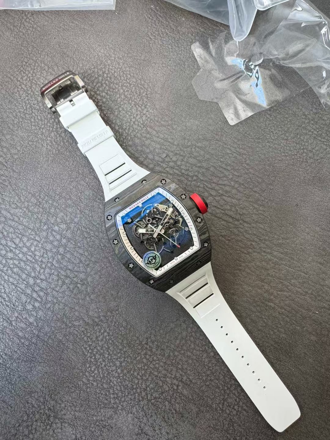 Richard Mille Apsnew Stylerm055 Titanium Movementrmul2, Movement,watch Case,watch Strap 1 Movement: Rmul2, 2 Watch Case: Ntptwatch 3 Mold Opening 4 5 6 Clasp:watch Clasp Aps