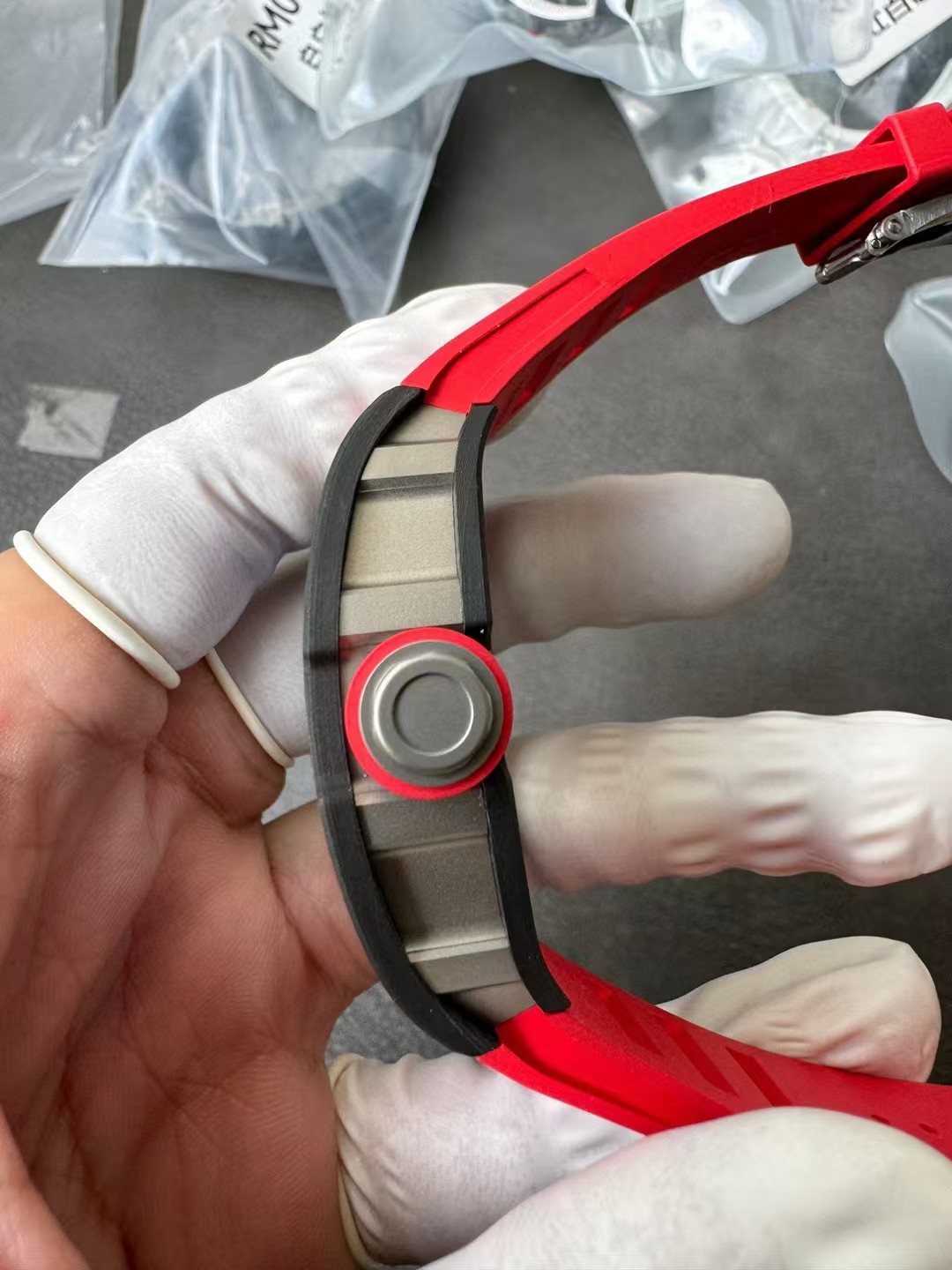 Richard Mille Apsnew Stylerm055 Titanium Movementrmul2, Movement,watch Case,watch Strap 1 Movement: Rmul2, 2 Watch Case: Ntptwatch 3 Mold Opening 4 5 6 Clasp:watch Clasp Aps