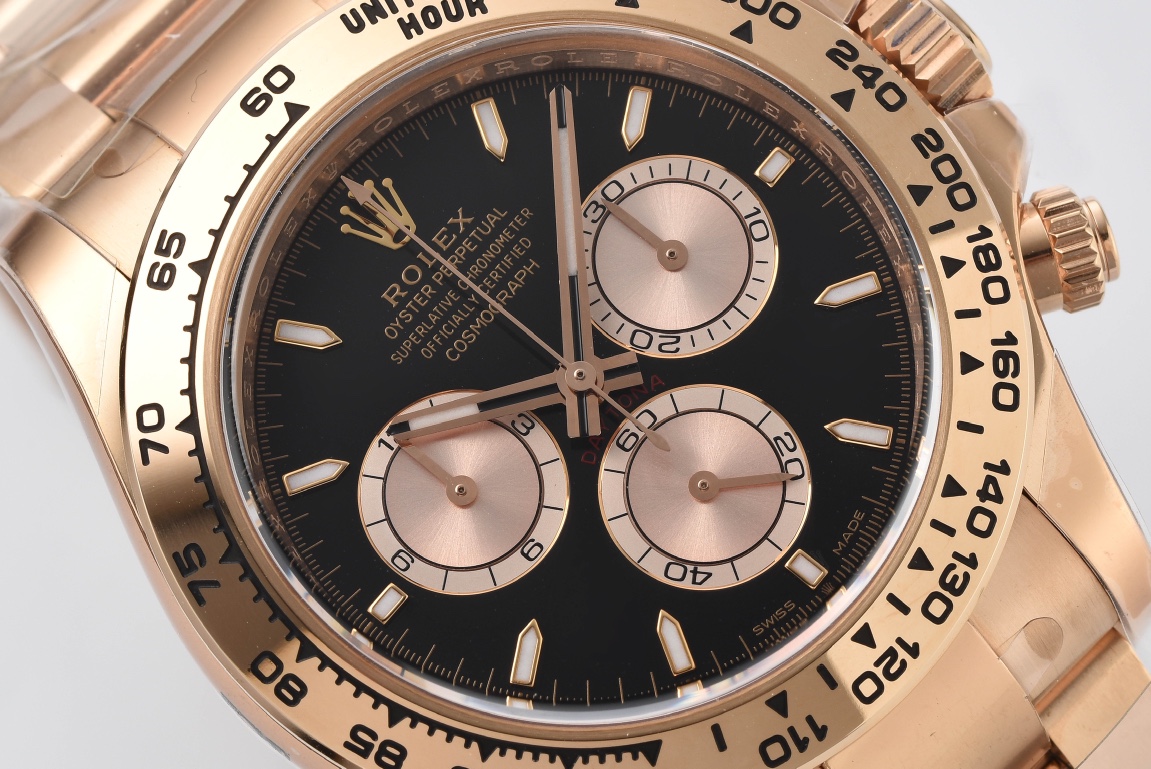 Rolex Clean 126505new Style4131 movement 4131 126505rose Gold Plated, Watch Strap Rose Dial .116518 126518 6 New Style4131original, 2 Hands 126519 /126500 C Style,c Original