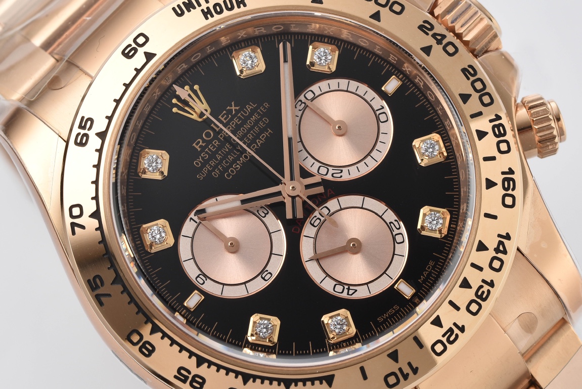 Rolex Clean 126505new Style4131 movement 4131 126505rose Gold Plated, Watch Strap Rose Dial .116518 126518 6 New Style4131original, 2 Hands 126519 /126500 C Style,c Original