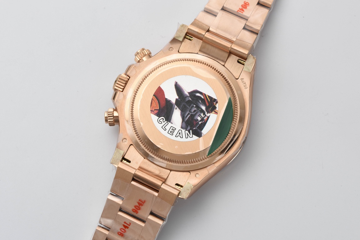 Rolex Clean 126505new Style4131 movement 4131 126505rose Gold Plated, Watch Strap Rose Dial .116518 126518 6 New Style4131original, 2 Hands 126519 /126500 C Style,c Original