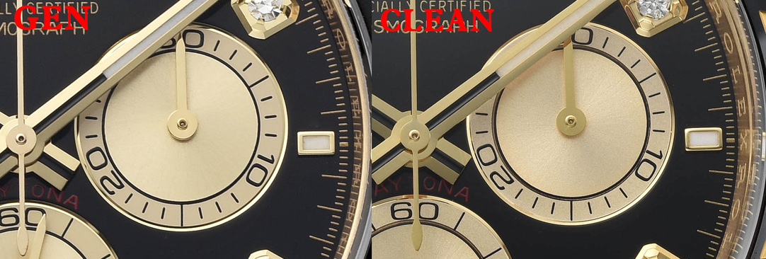 Rolex Clean 126518new Style4131 movement 4131 Watch Dial .116518 126518 6 New Style4131original, 2 Hands 126519 /126500 C Style,c Original