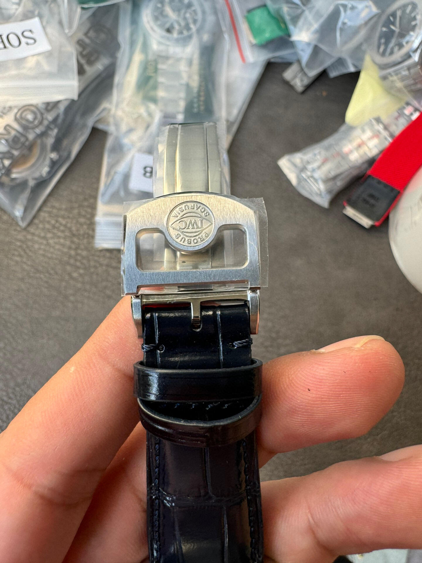 Iwc Aps 2024 Case Diameter Watch Hands Dna. 1 4 Thickness 13 2 3 Dial: ,new Style 9 Markers