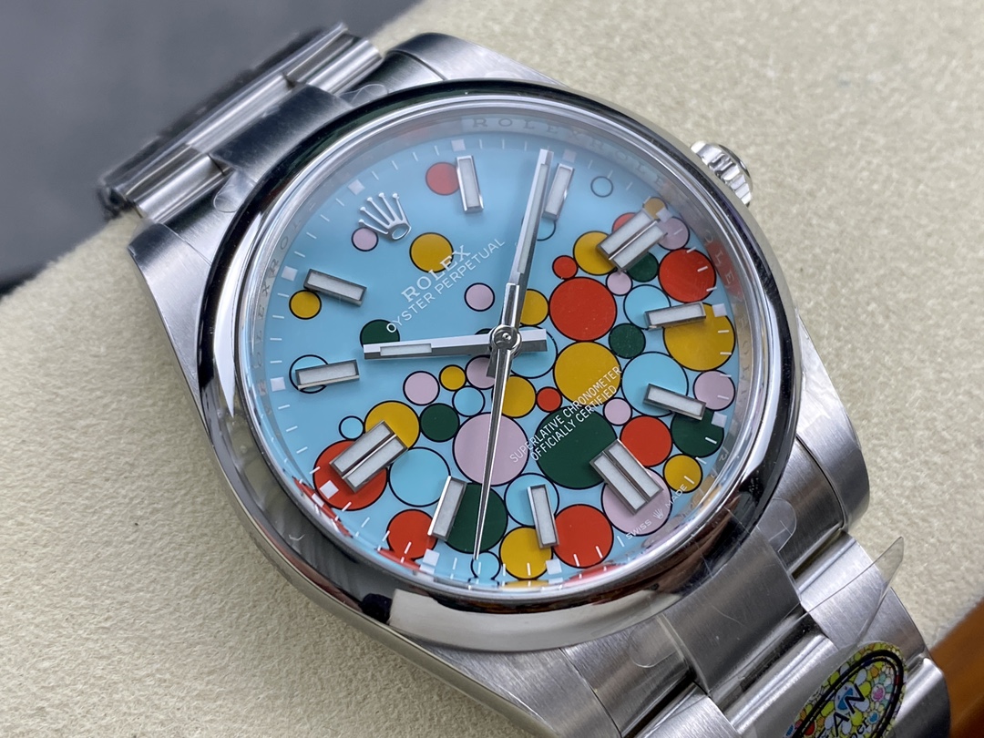 Rolex Clean C 41 124300 3230 movement mm Mold Opening 20w 5w 20w .watch Clasp Logo .cnc Luminous Sl Blueluminous 20w Dial