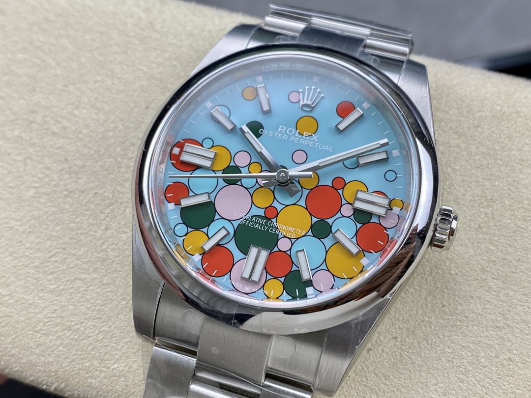 Rolex Clean C 41 124300 3230 movement mm Mold Opening 20w 5w 20w .watch Clasp Logo .cnc Luminous Sl Blueluminous 20w Dial