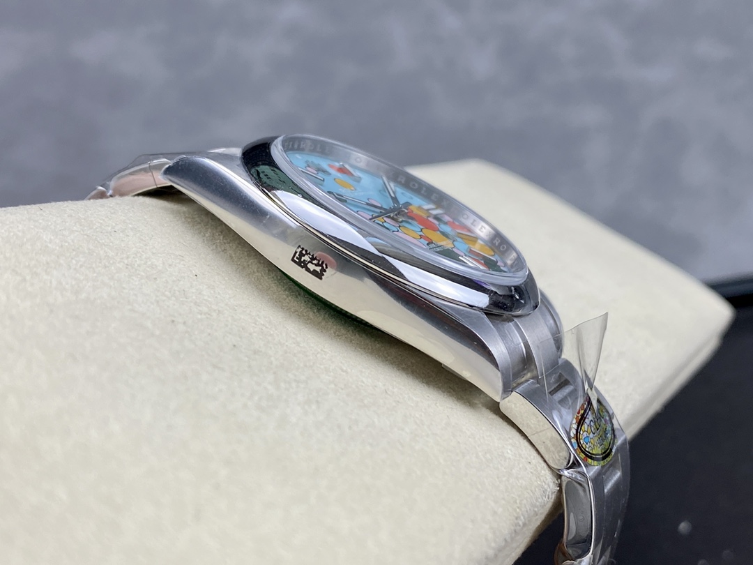 Rolex Clean C 41 124300 3230 movement mm Mold Opening 20w 5w 20w .watch Clasp Logo .cnc Luminous Sl Blueluminous 20w Dial