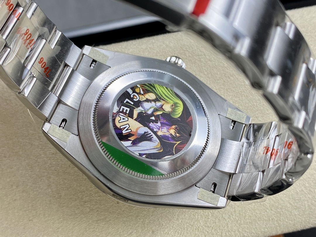 Rolex Clean C 41 124300 3230 movement mm Mold Opening 20w 5w 20w .watch Clasp Logo .cnc Luminous Sl Blueluminous 20w Dial