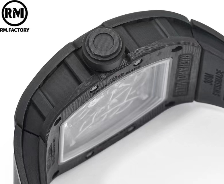 Richard Mille R M Limited Edition Millerm055 ,watch Case Ntpt 5 Titanium 70 Caliber Rmul2manual Windingmovement, Pvd Titalyt