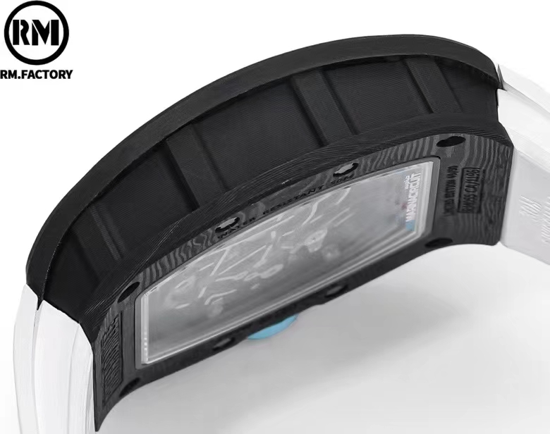 Richard Mille R M Limited Edition Millerm055 ,watch Case Ntpt 5 Titanium 70 Caliber Rmul2manual Windingmovement, Pvd Titalyt