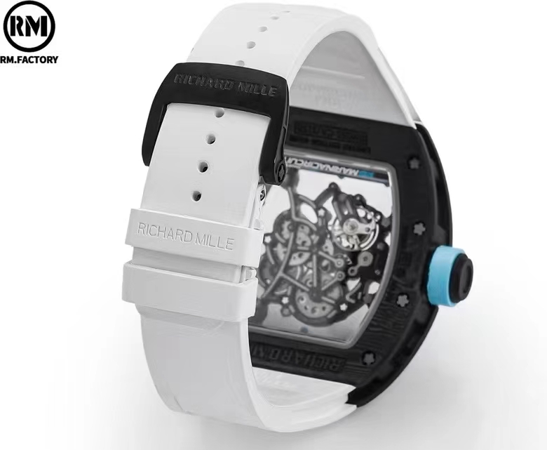 Richard Mille R M Limited Edition Millerm055 ,watch Case Ntpt 5 Titanium 70 Caliber Rmul2manual Windingmovement, Pvd Titalyt