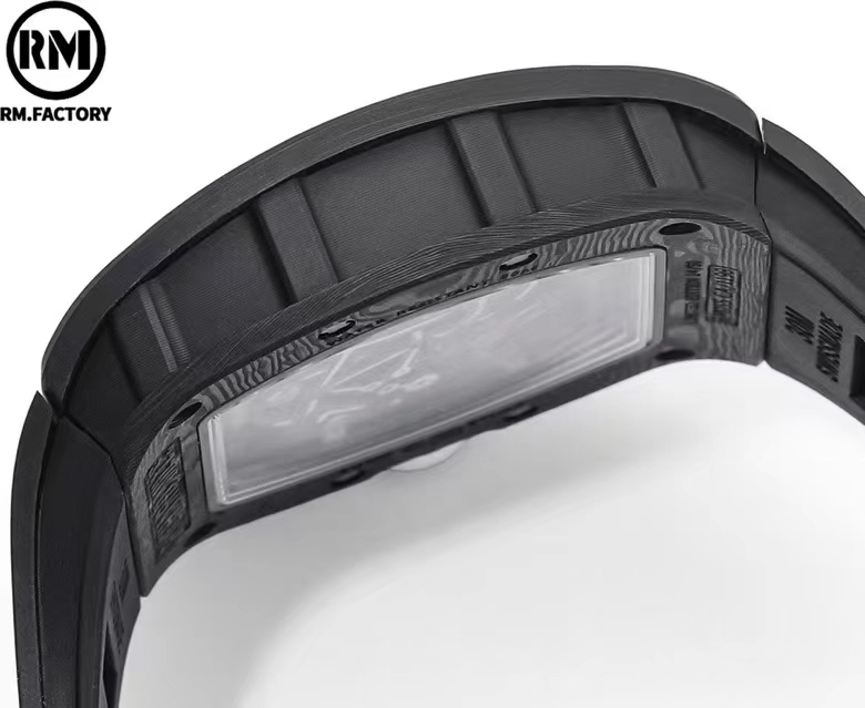 Richard Mille R M Limited Edition Millerm055 ,watch Case Ntpt 5 Titanium 70 Caliber Rmul2manual Windingmovement, Pvd Titalyt